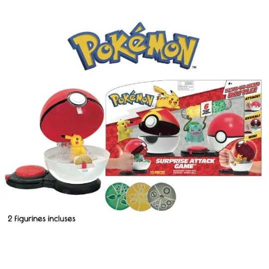 Poké ball attaque surprise - Dès 4 ans