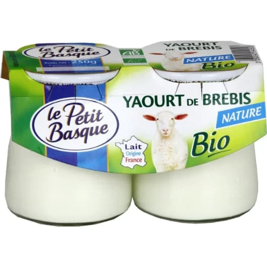 Yaourt de brebis nature Bio