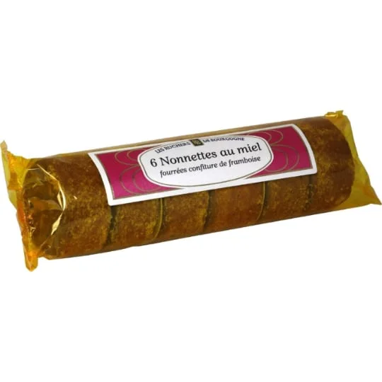 Gâteaux nonnettes au miel/framboise