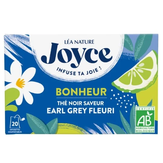 Thé noir Bio Earl grey fleuri