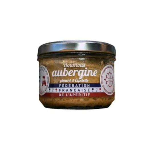 Houmous aubergine piment d espelette