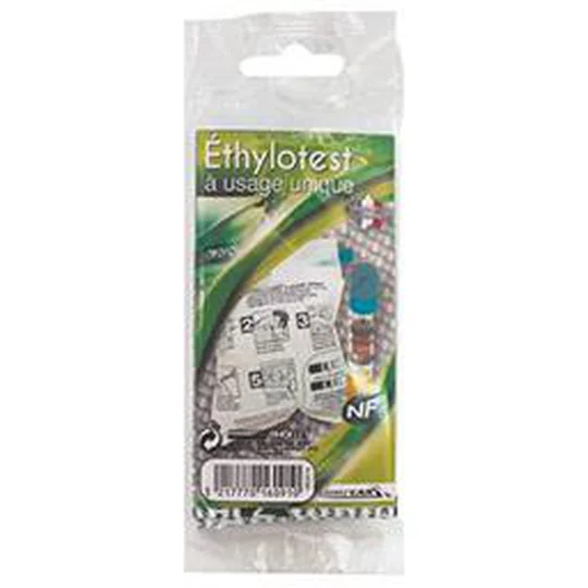 Ethylotest à usage unique
