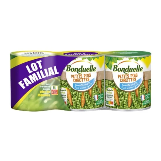 Petits pois carottes