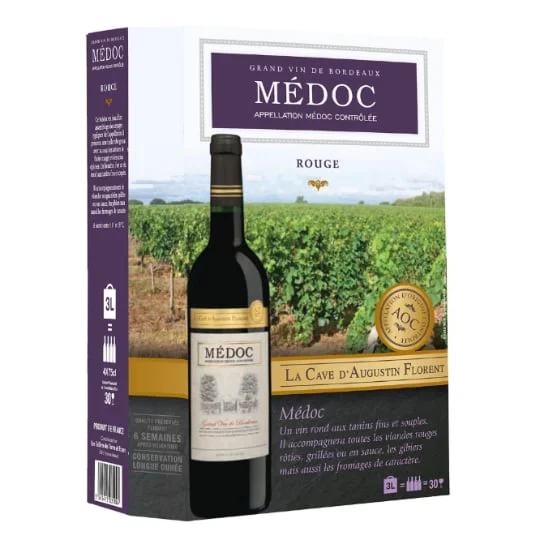 Vin Rouge Bordeaux AOP Médoc