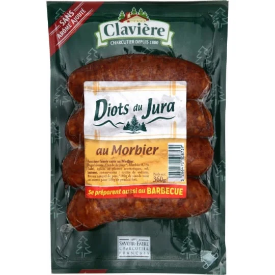 Saucisse Diots au Morbier