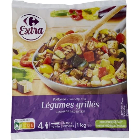Poêlée de légumes grillés