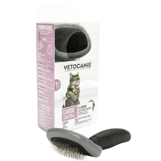 Brosse pour chat carde