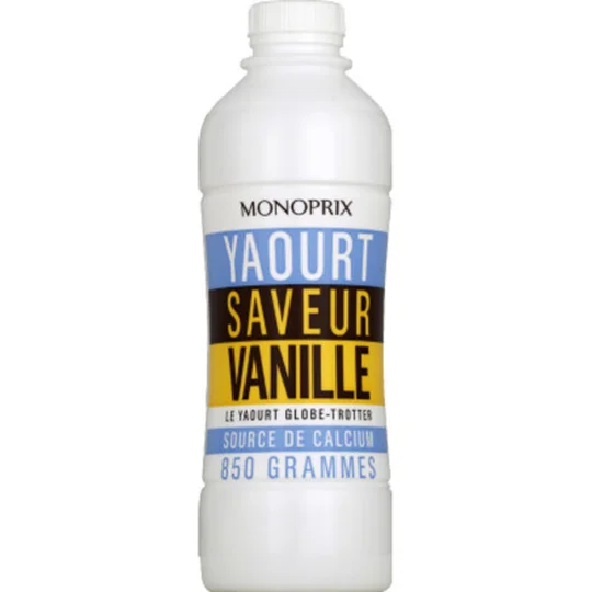 Yaourt saveur vanille