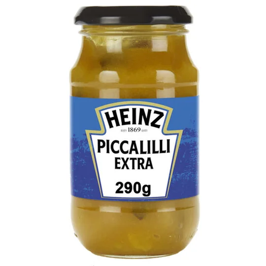 Sauce Piccalilli Extra dans Bocal en Verre