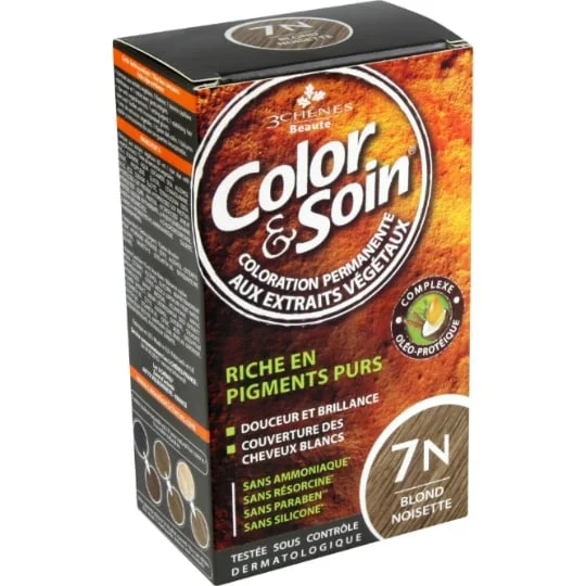 Coloration Blond Noisette 7N