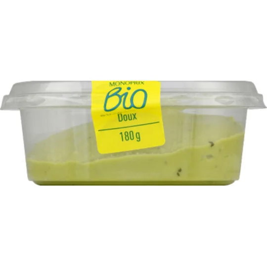 Guacamole doux bio