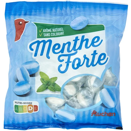 Bonbons à la menthe forte