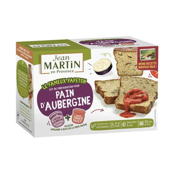 Pain d'aubergine et sa sauce tomate au basilic