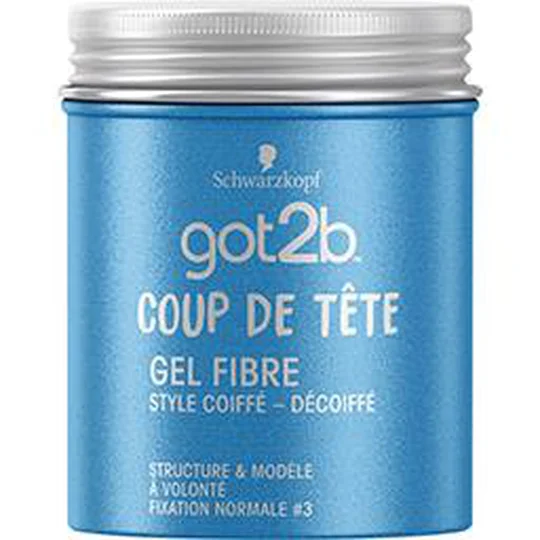 Gel fibre Coup de tête