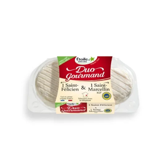 Duo gourmand - Fromage Saint-Marcellin IGP et Saint-Félicien