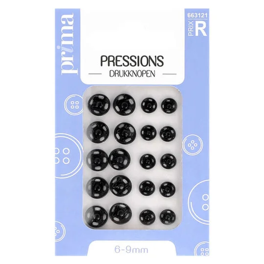 Pression Noir 6-9 Mm