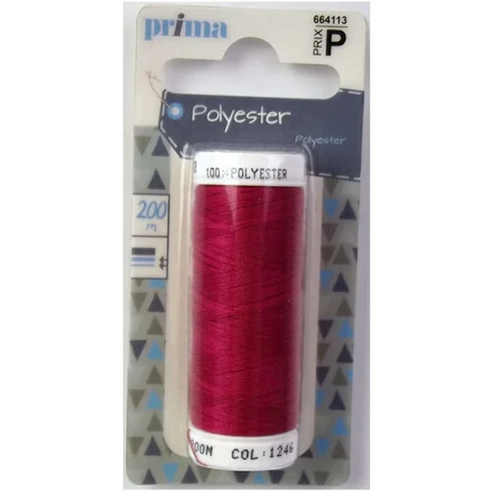 Fil Polyester Grenat 200m