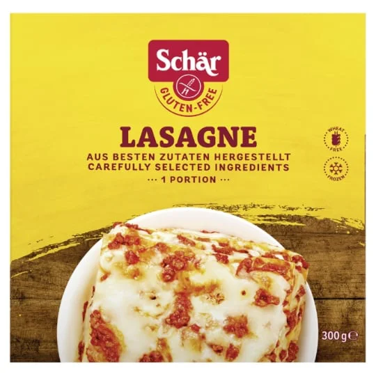 Plat cuisiné Lasagnes s/gluten