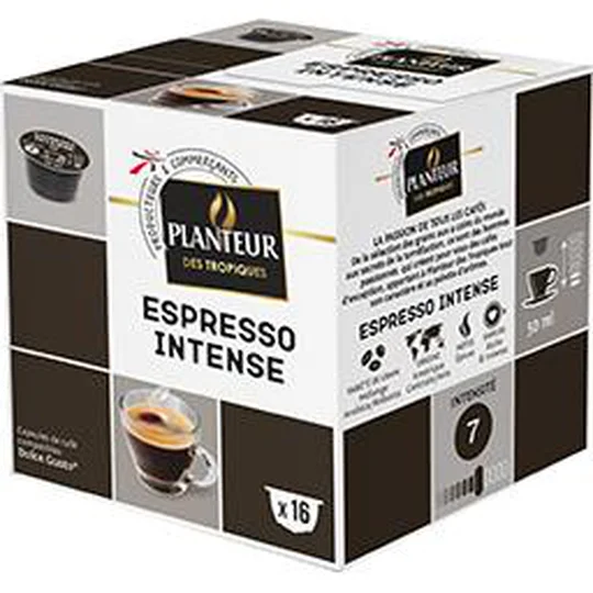 Capsules de café compatibles Dolce Gusto Espresso intense