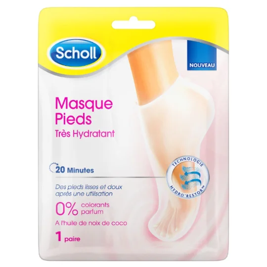 Masque Pieds Très hydratant
