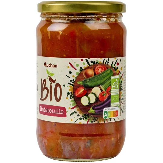 Ratatouille en bocal