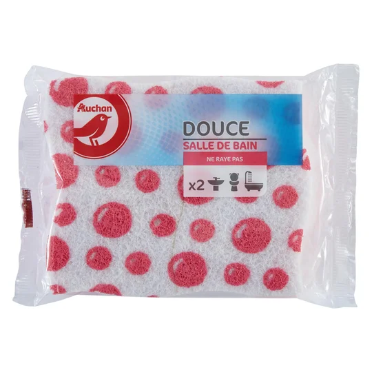 Eponges douce spéciales salle de bain