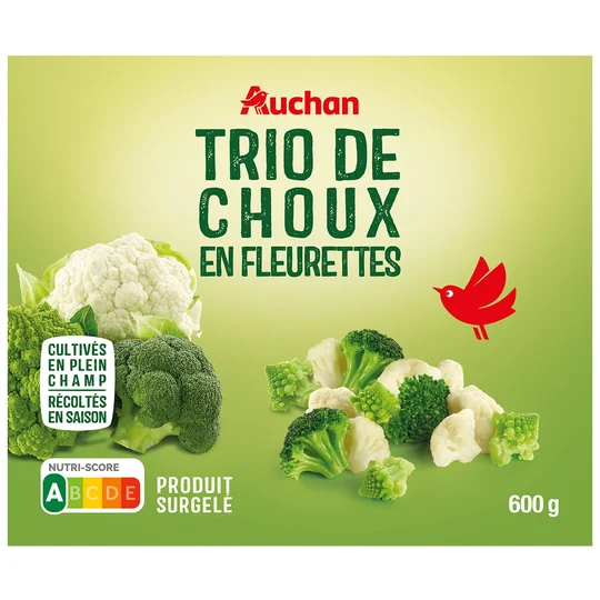 Trio de choux fleurettes