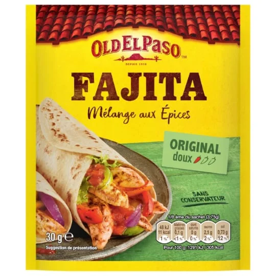 Epices pour Fajitas/doux
