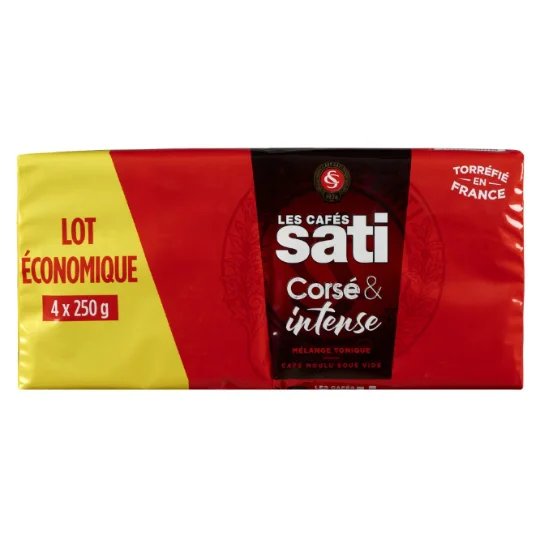 Café moulu franc intense