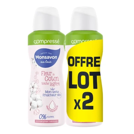 Déodorant Lait et Coton