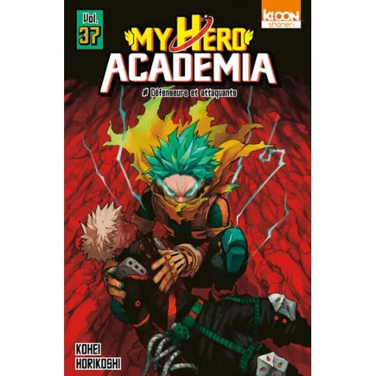 Manga My Hero Academia Tome 37 - Défenseurs et Attaquants