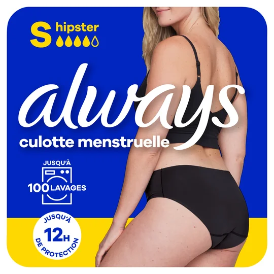Culotte de règles lavable taille S 38-40 flux léger et moyen