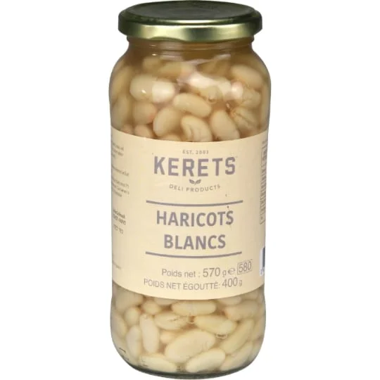 Haricots blancs cuits