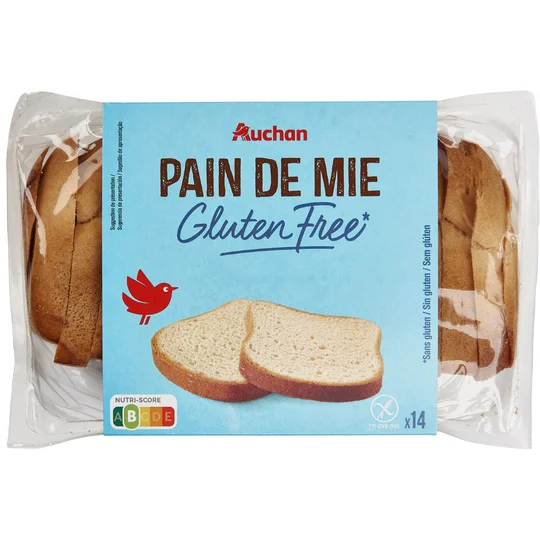 Pain de mie sans gluten