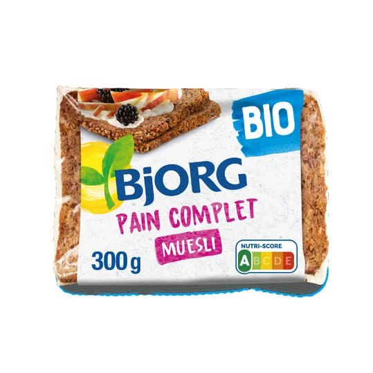 Pain complet muesli Bio