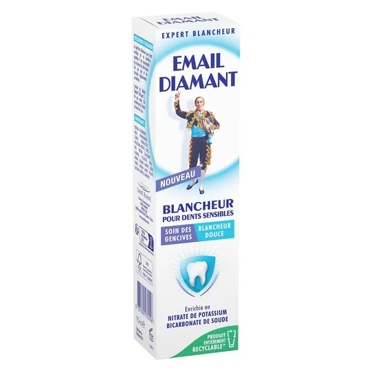 Dentifrice blancheur dents sensibles