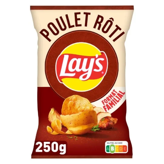Chips poulet rôti