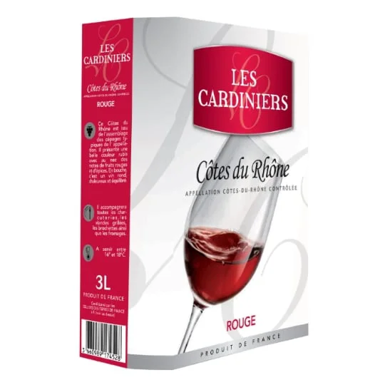 Vin rouge AOP Côtes du Rhône