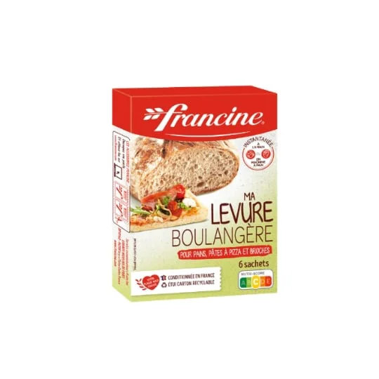 Levure boulangère pains, pizzas et brioches
