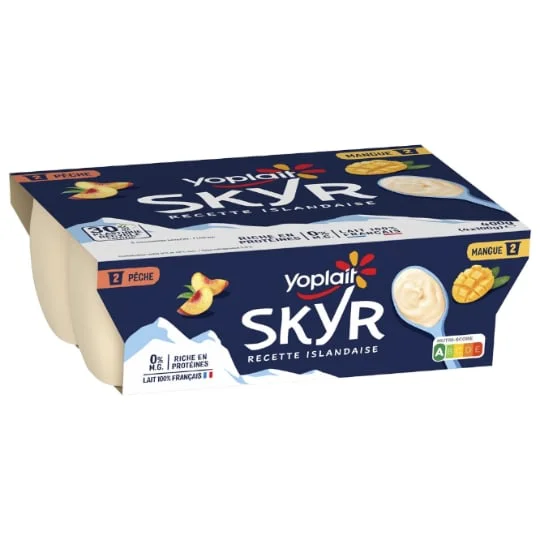 Skyr S0% Peche Mangue