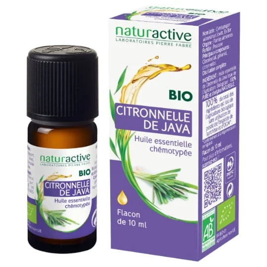 Huile essentielle citronnelle de java Bio