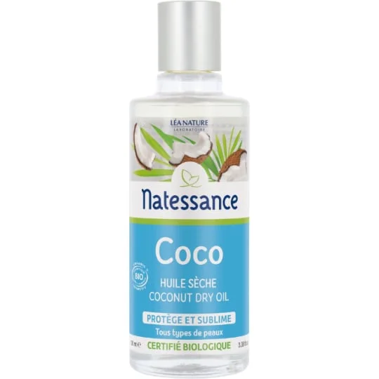 Huile sèche coco biologique