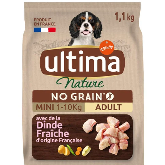 Croquettes Chien Mini Sans Céréales Dinde