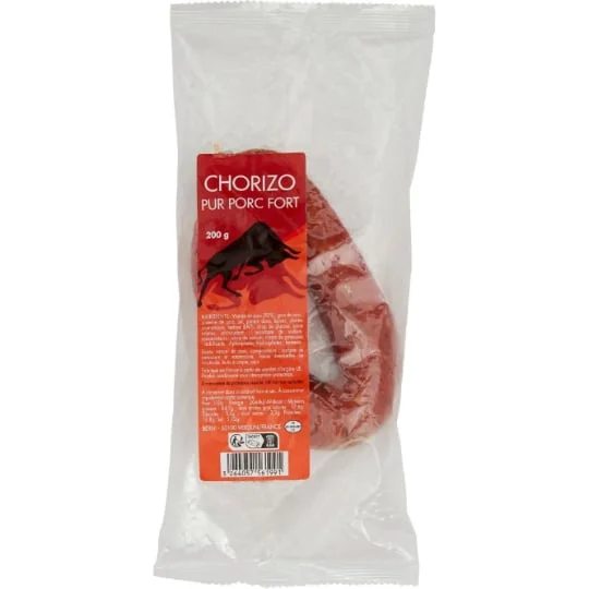 Chorizo pur porc fort