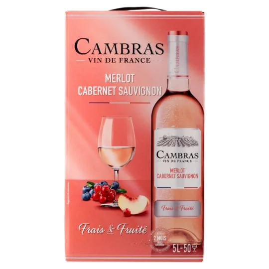 Vin rosé fruités Cabernet sauvignon