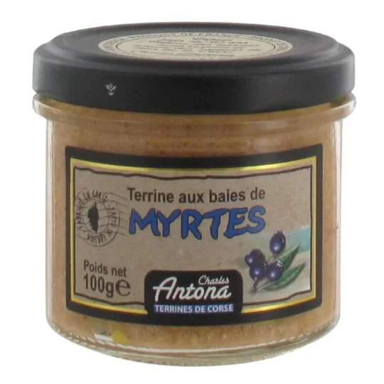 Terrine de porc aux myrtes