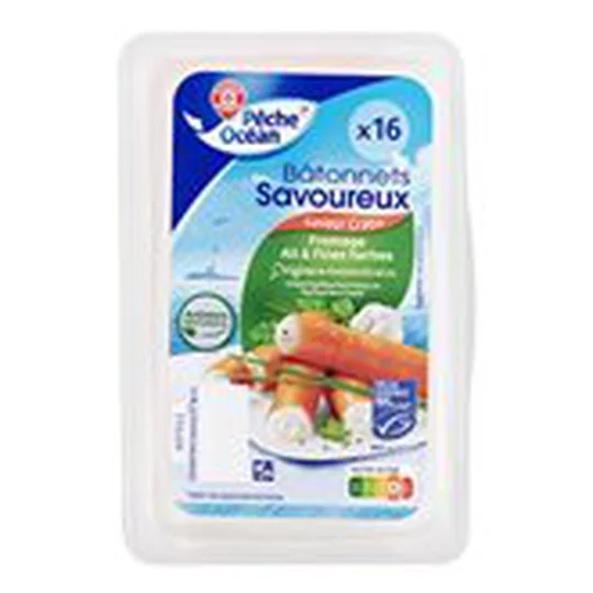 Bâtonnet Savoureux Ail et fines herbes x16