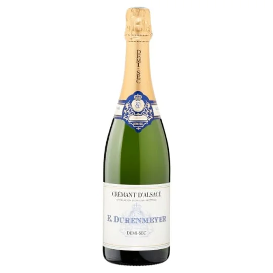 Vin pétillant Crémant d'Alsace demi-sec E.