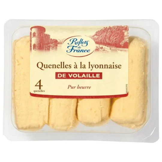 Quenelles à la lyonnaise de volaille