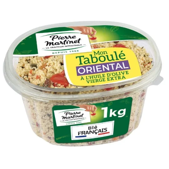 Salade Taboulé oriental à l'huile d'olive vierge extra